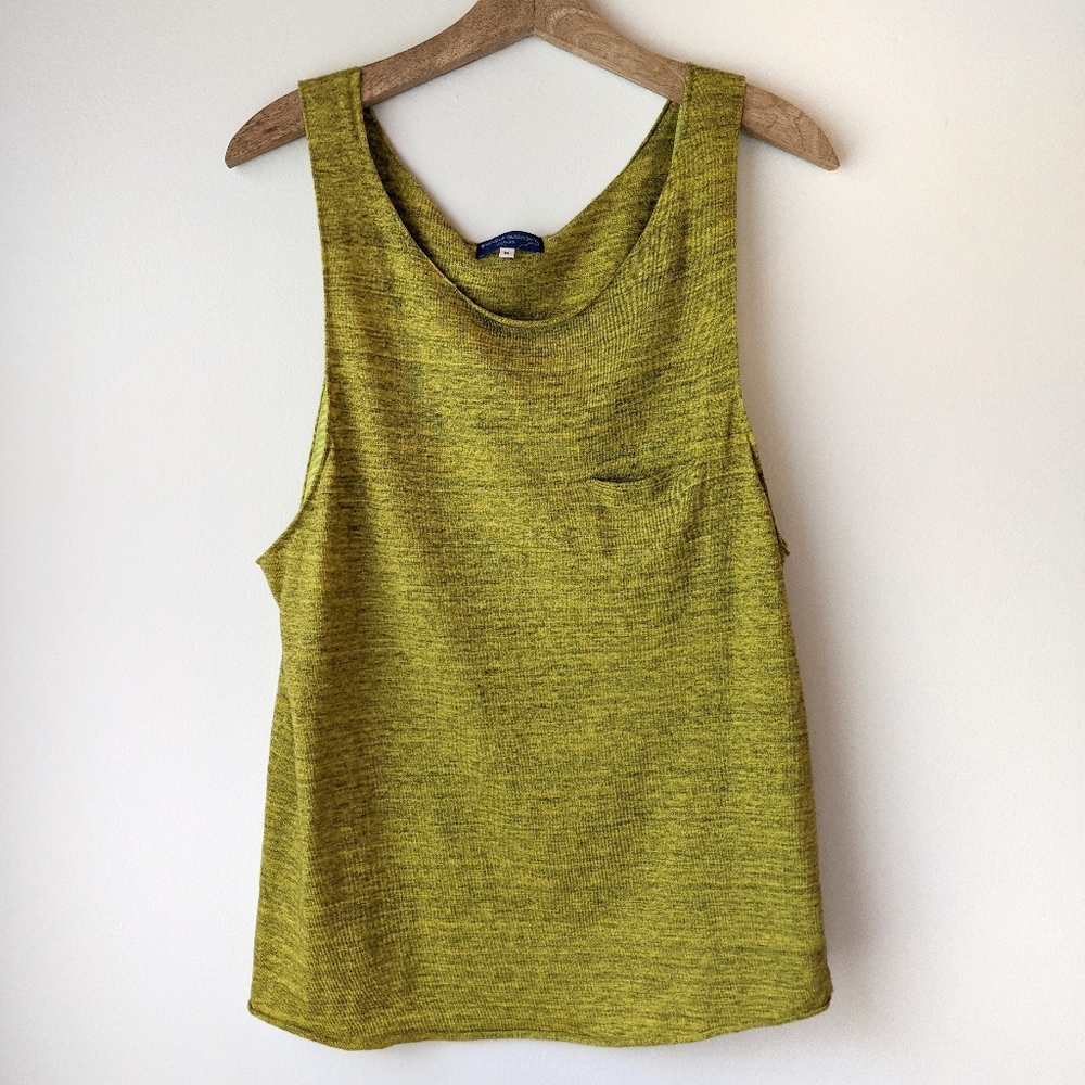 Opening Ceremony Bright Green Tank Top
